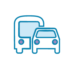 bus and care icon